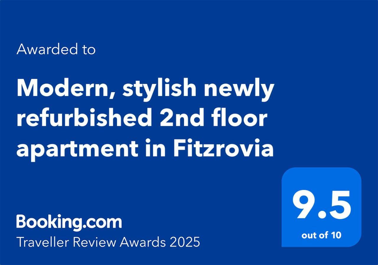 Modern, Stylish Newly Refurbished 2Nd Floor Apartment In Fitzrovia London Exterior foto